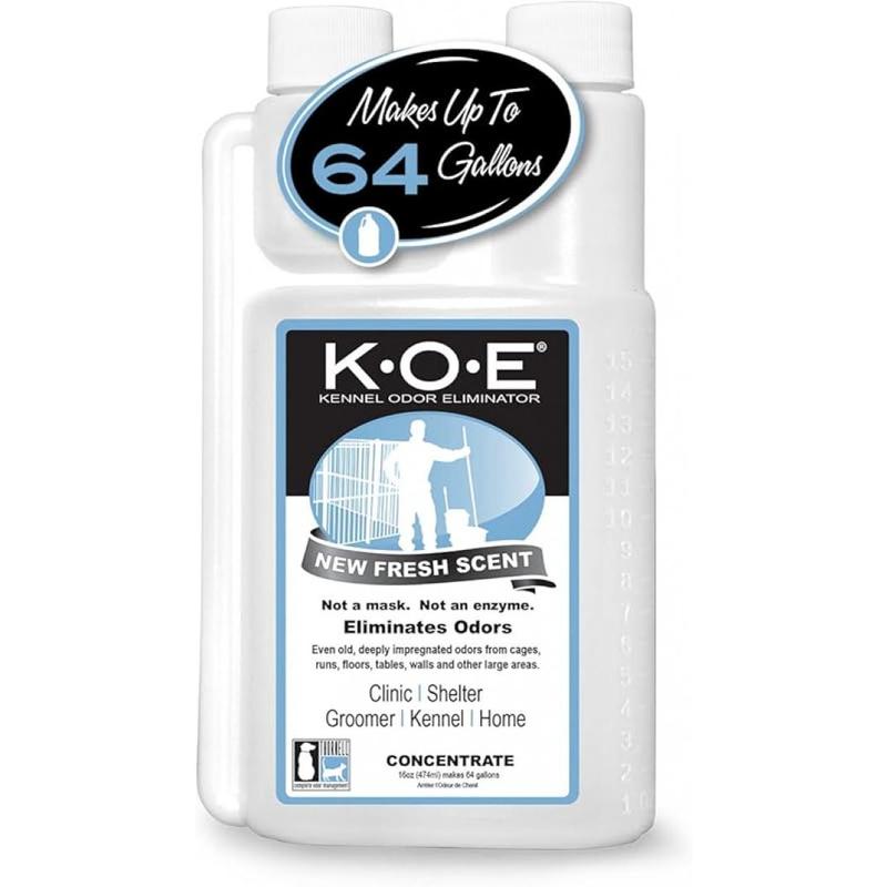 Kennel Odor Eliminator Fresh Scent Concentrate 16 Oz