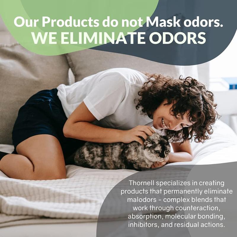 Cat Odor-Off Concentrate Pet Smell Odor Eliminator Bundle – Cat Odor Eliminator Concentrate for Pet Urine, Fresh or Original Scent