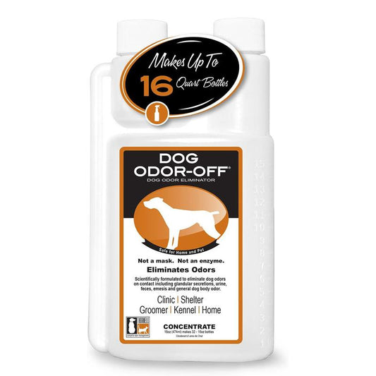 Dog Odor-Off Concentrate, Pet Smell Odor Eliminator for Dog Urine, Feces Odors, Pet Odor Eliminator Concentrate, Pet Urine Odor (16 Oz)
